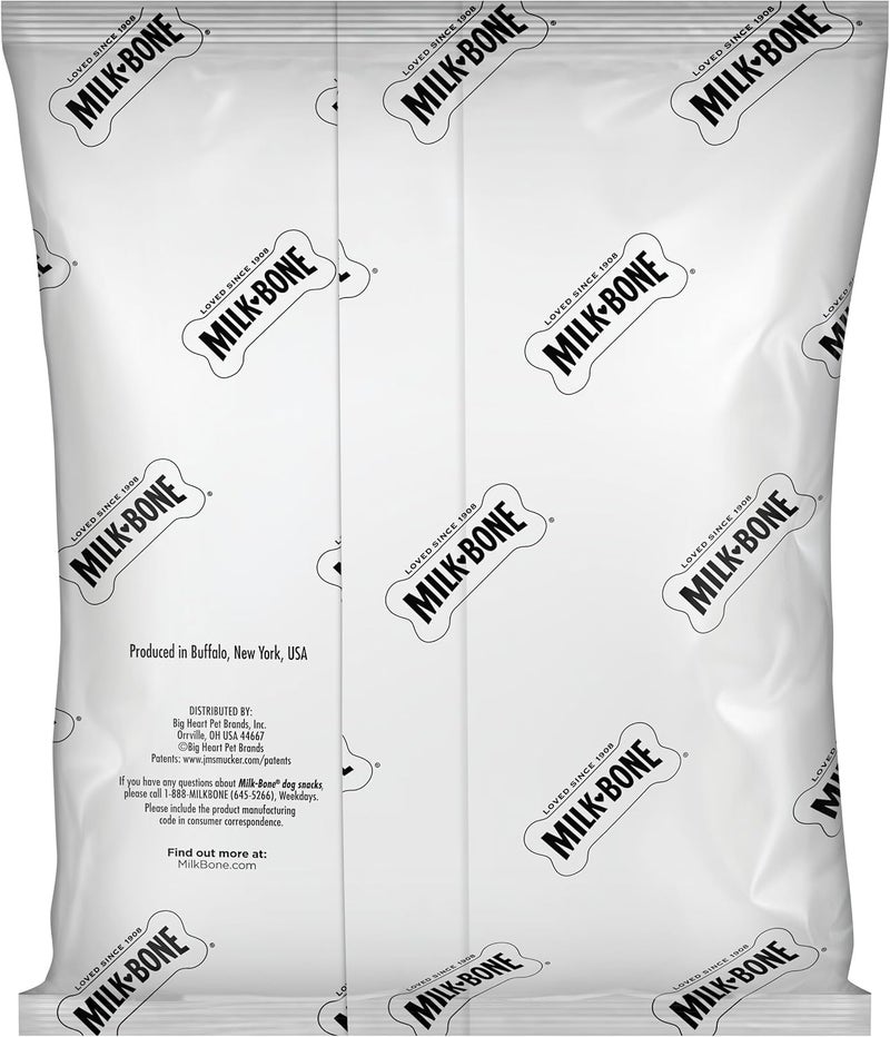 ميلك-بون مكافآت Milk-Bone MaroSnacks للكلاب، 38 أونصة عبوات إعادة تعبئة (عبوتين) مع نخاع عظم حقيقي وكالسيوم - Image 4