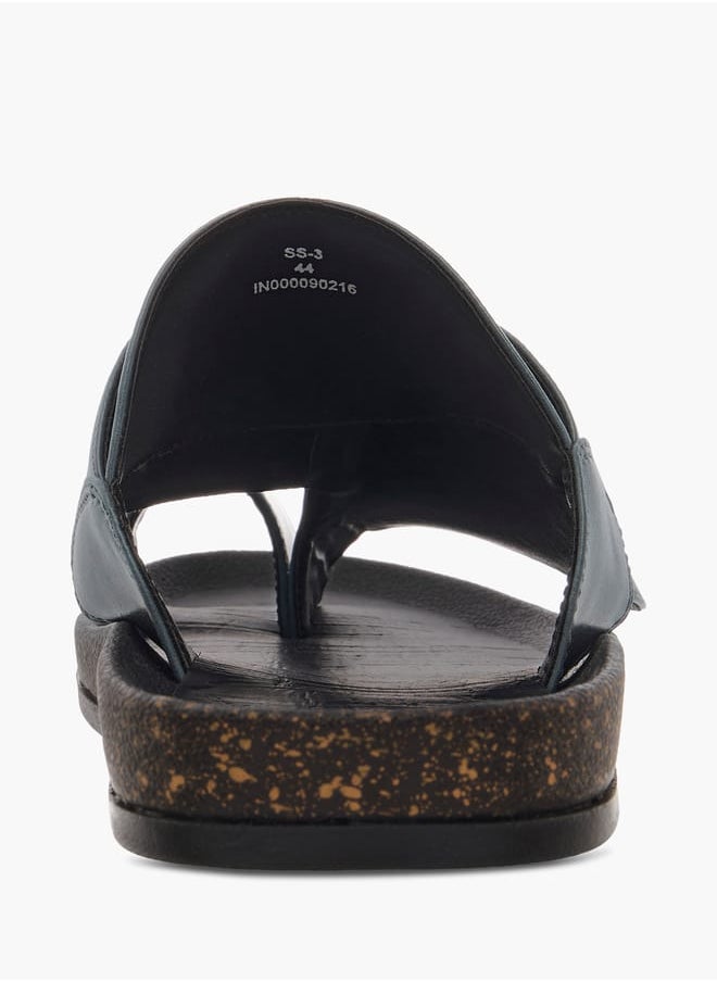 LBL by Shoexpress Men Panelled Slip-On Arabic Sandals  - Image 4