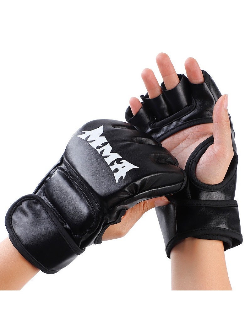 general Boxing gloves, MMA gloves, martial arts gloves, thickened adult gloves, sandbags, sandbags, fighting gloves, adult training gloves - Image 1