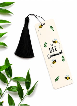 To Be Continued Bookmark with Tassel