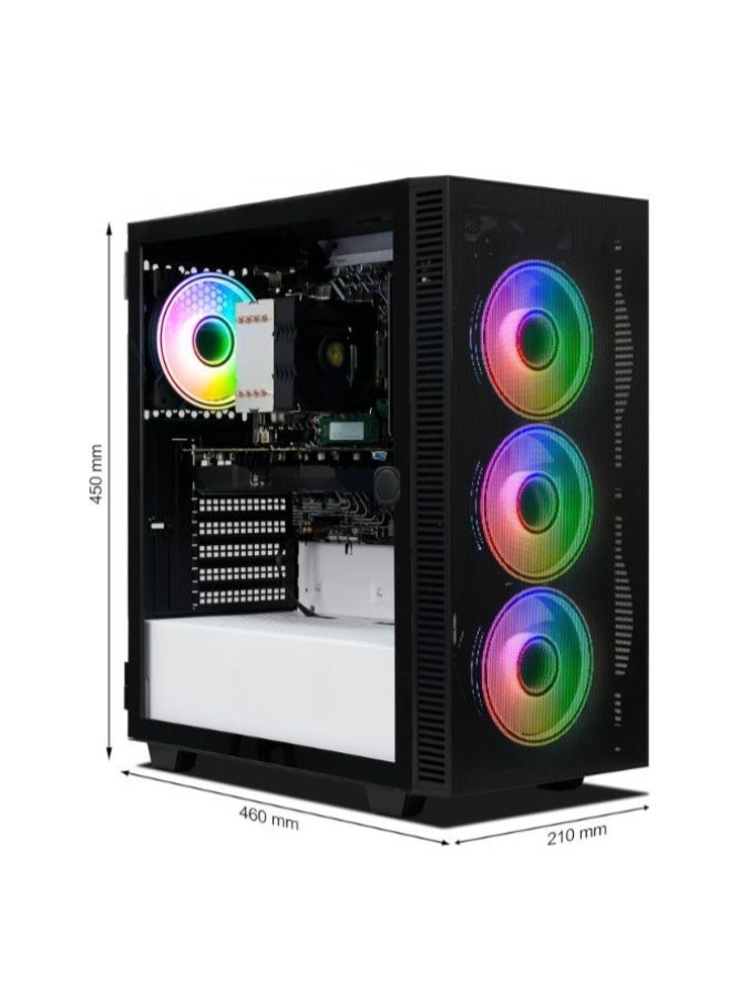 كمبيوتر ألعاب عالي الأداء - معالج Intel Core i7 - كارت شاشة RTX 3050 - 16 جيجا DDR5 رام - 1 تيرا SSD - جهاز سريع للألعاب والعمل اليومي - Image 2