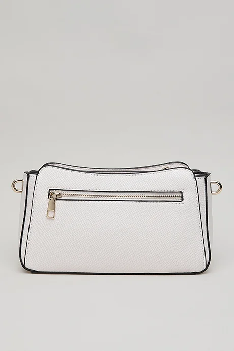 أر أند بي Textured Crossbody Bag