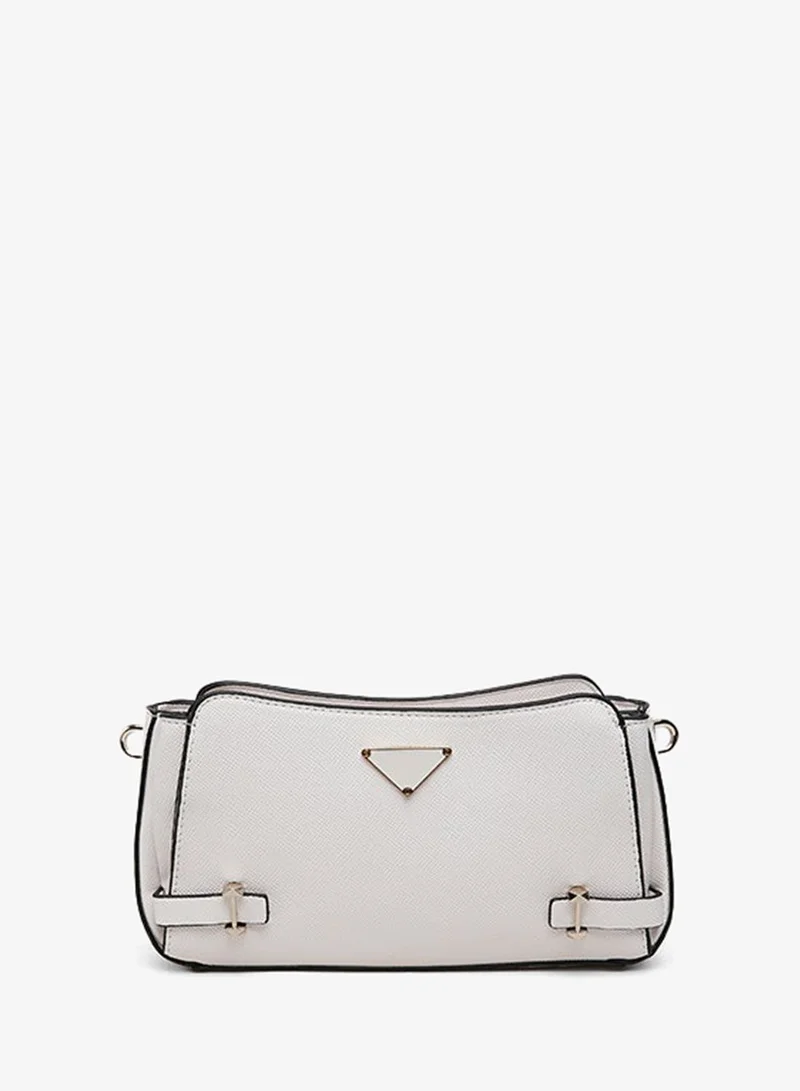 أر أند بي Textured Crossbody Bag