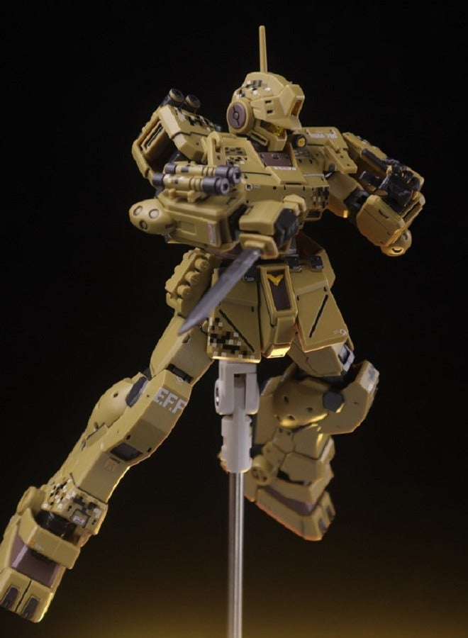 هالامودو بدلة موبايل ستارفرونت جيمباودا ديزرت لون نموذج مجموعة مع الوقوف ديكور سطح المكتب المذهل ولعبة التجميع المحبوبة للفتيان والبنات - Image 1