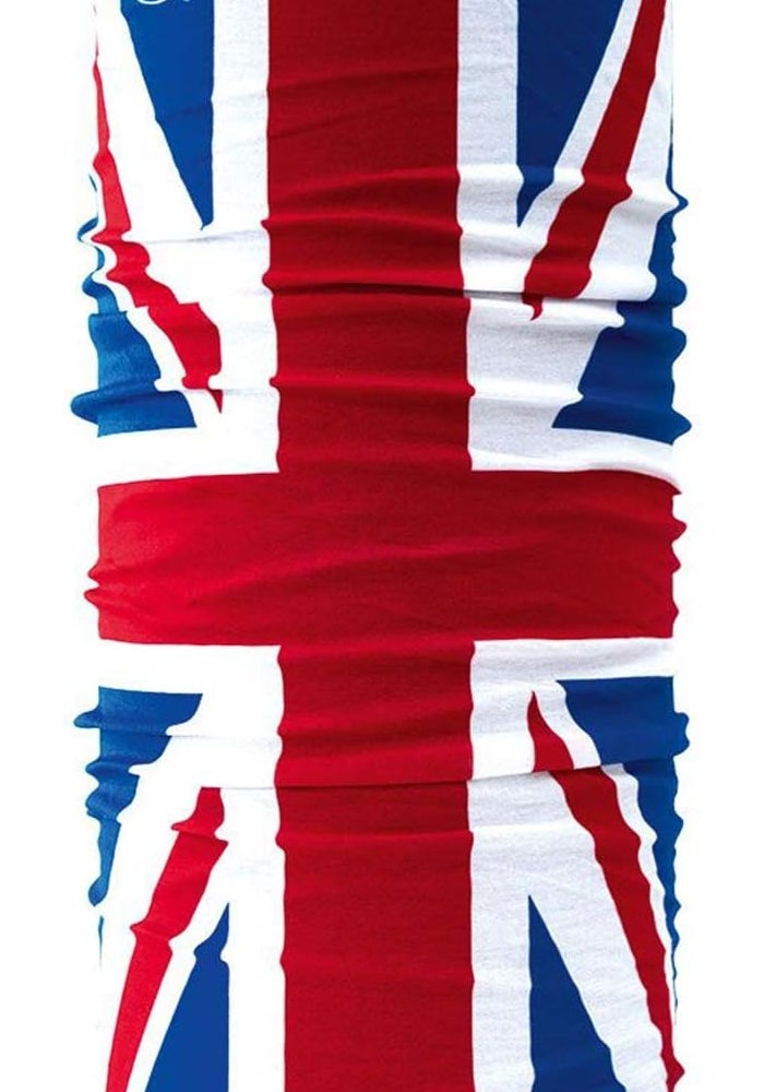 Buff Tubular Buff - British Flag Design