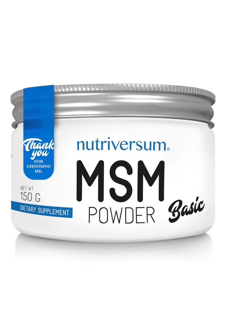 Nutriversum MSM Powder 75 Servings 150g - pzsku/Z2969AE3653E0E8F184FEZ/45/_/1710425669/bc39c3b1-eee4-455c-9322-05f96f9def63