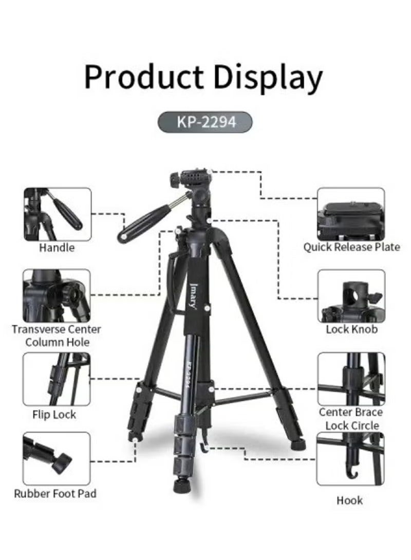 Jmary KP-2294 Professional Over Head Tripod - Image 2
