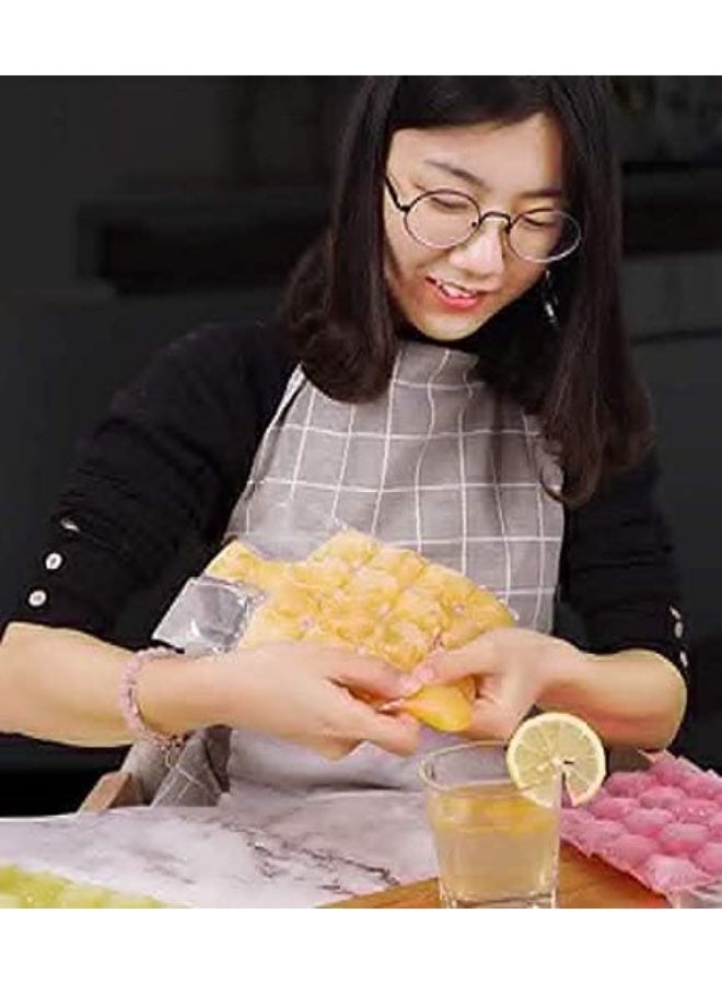 Disposable Ice Cube Bags,Stackable Easy Release Ice Cube Mold Trays, Self-Seal Freezing Maker,Cold Ice Pack Cooler Bag for Cocktail Food Wine,1200 Ice Cubes, 50Bags - Image 2