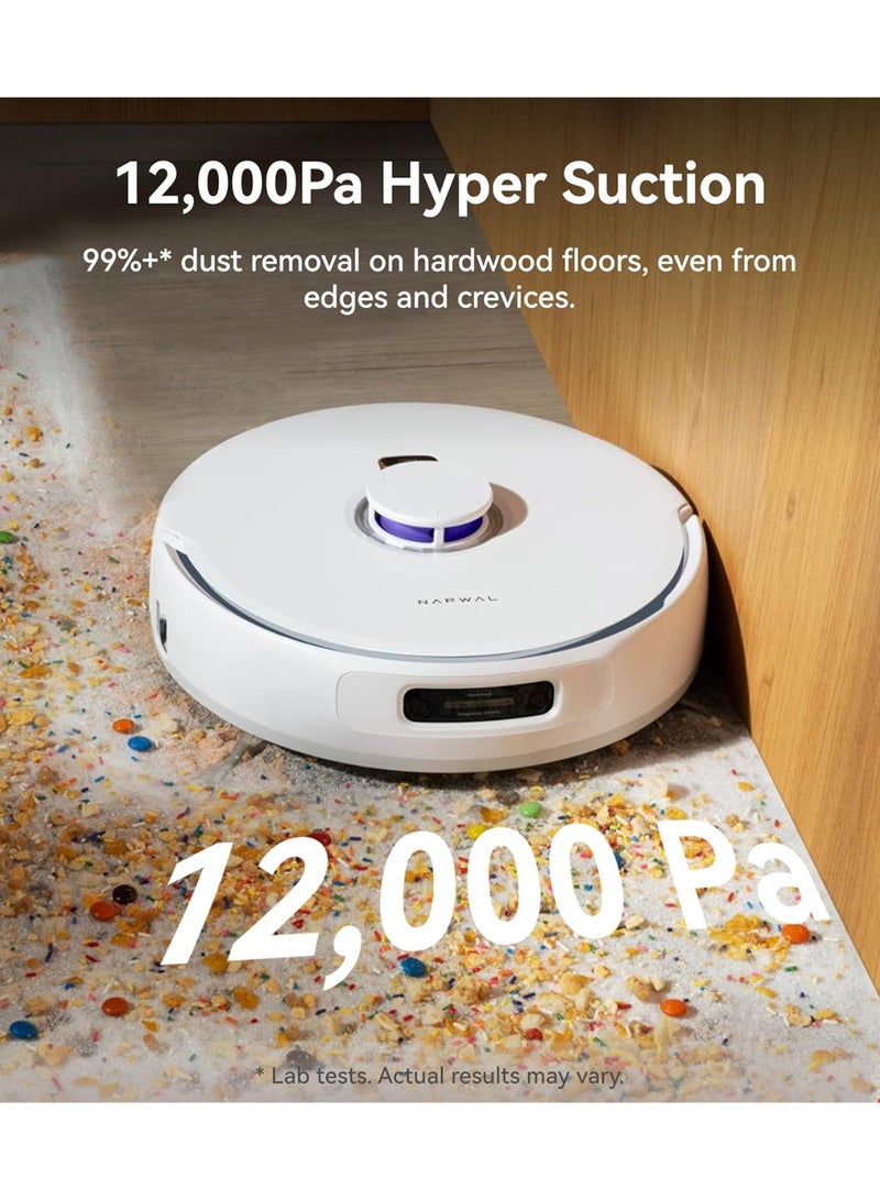 NARWAL Robot Vacuum and Mop Combo White - Image 4
