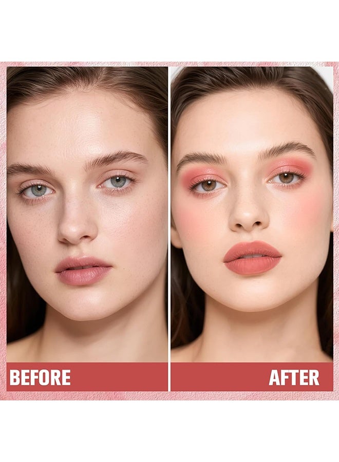 شارلوت تلبوري قلم أحمر خدود سائل مطفي من شارلوت تيلبري Pillow Talk، أحمر خدود مطفي للخدود مع أداة تطبيق إسفنجية، غني بتقنية Lumi-Blur لتأثير عاكس للضوء وتركيز ناعم (PINK POP) - Image 5