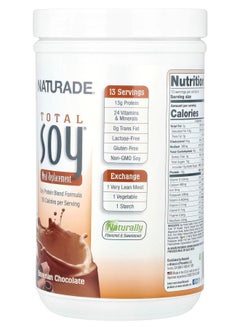 Naturade Total Soy® Meal Replacement Bavarian Chocolate 1 lb 1.88 oz (507 g)  - Image 2