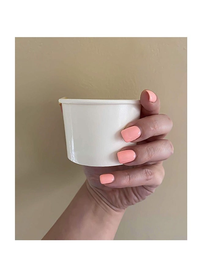 SNH Packing - Disposable Ice Cream Cups White With Dome Lid 4 Ounce for Hot or Cold Food, Party Supplies Treat Cups for Sundae, Frozen Yogurt 50 Pieces. - Image 1