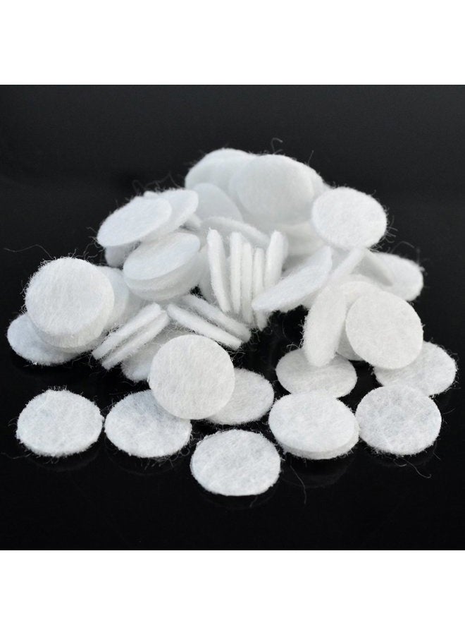 Nydotd 100 Pcs Microdermabrasion Cotton Filters Replacement 10 mm Dia Microdermabrasion Filters Facial Vacuum Filters Accesories Sponge Filter for Comedo Suction Microdermabrasion, White - Image 5