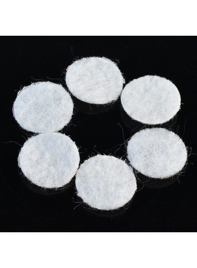 Nydotd 100 Pcs Microdermabrasion Cotton Filters Replacement 10 mm Dia Microdermabrasion Filters Facial Vacuum Filters Accesories Sponge Filter for Comedo Suction Microdermabrasion, White - Image 3