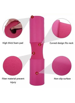 AGD Barbell Squat Pad Pink 44x10 CM  - Image 4
