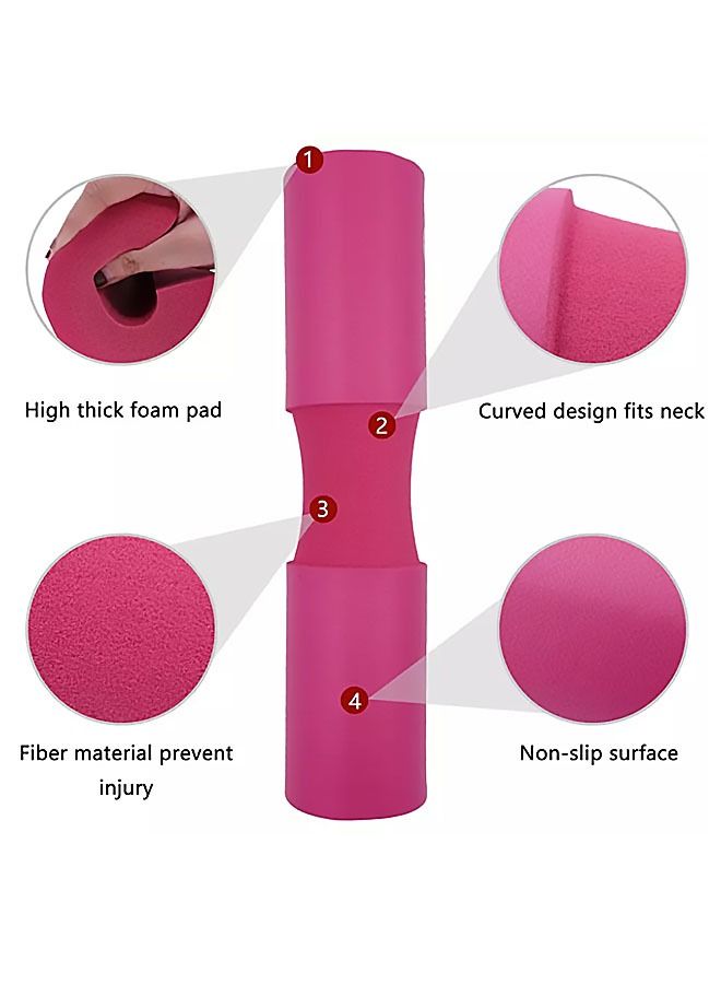 AGD Barbell Squat Pad Pink 44x10 CM - Image 4