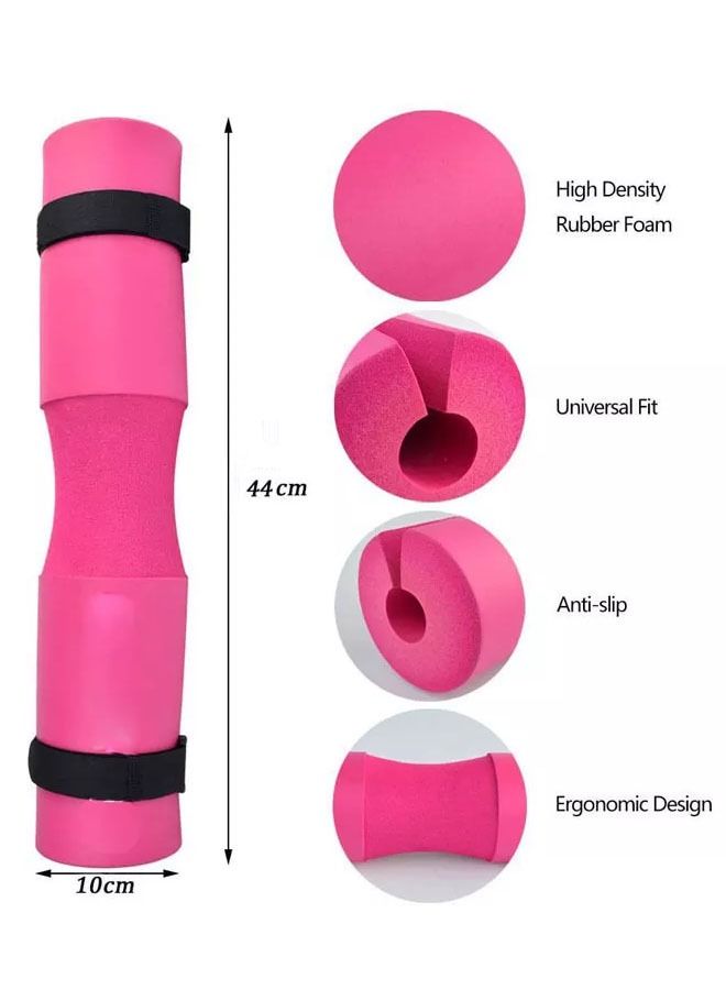 AGD Barbell Squat Pad Pink 44x10 CM - Image 2