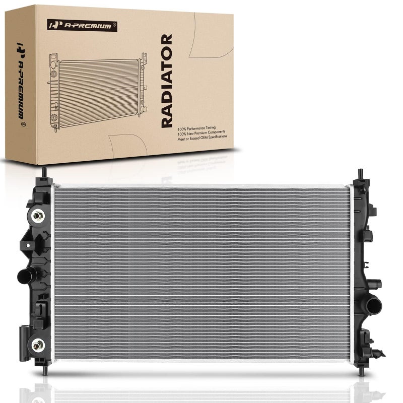 APremium Engine Coolant Radiator wTransmission Oil Cooler Compatible with Chevrolet Chevy Cruze 2011 2012 2013 2014 L4 18L Replace 13274664
