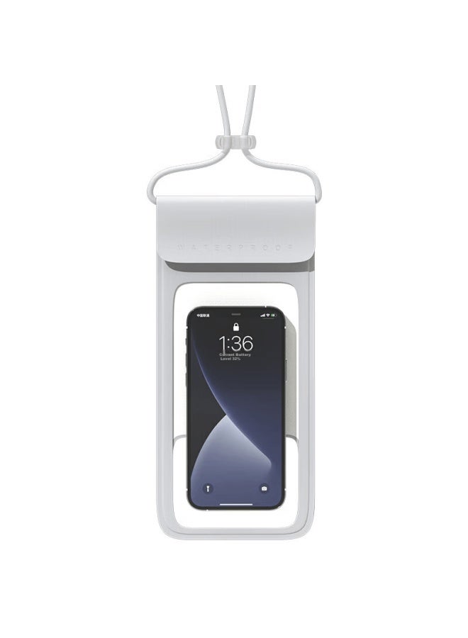 Yizi Waterproof Phone Pouch With Lanyard, Waterproof Case For Food Delivery Riders And Underwater Photography, Phone Sleeve Ezi21wg03001 Silver - Image 2