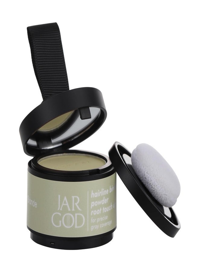 JARGOD Root touch up powder Hairline Powder for root cover up temporary root concealing powder for Women & Men, for instant gray hair cover up (Medium Blonde, 0.14 Ounce (Pack of 1)) - Image 3