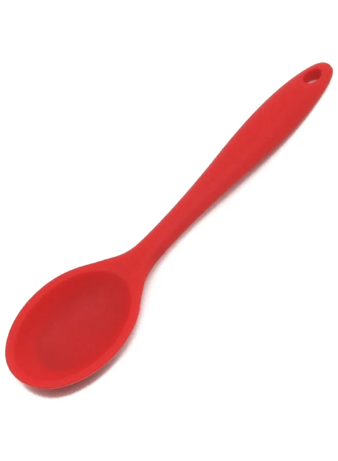 Chef Craft Premium Dishwasher Safe Silicone Basting Spoon Red 11inch 13030
