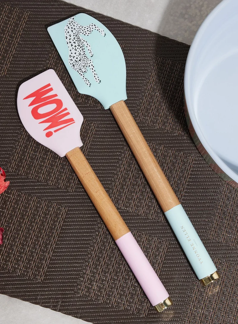 YVONNE ELLEN Yvonne Ellen Silicone 2Pc Spatula Set