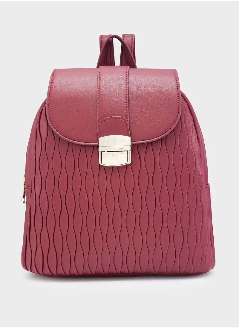 CAPRESE CAPRESE-SHELBEE FASHION BACKPACK MEDIUM BURGUNDY