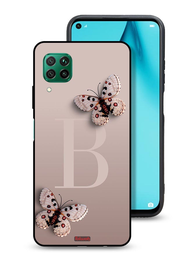 Tolwak غطاء حماية لهاتف هواوي نوفا 7i بفراشات - Image 1