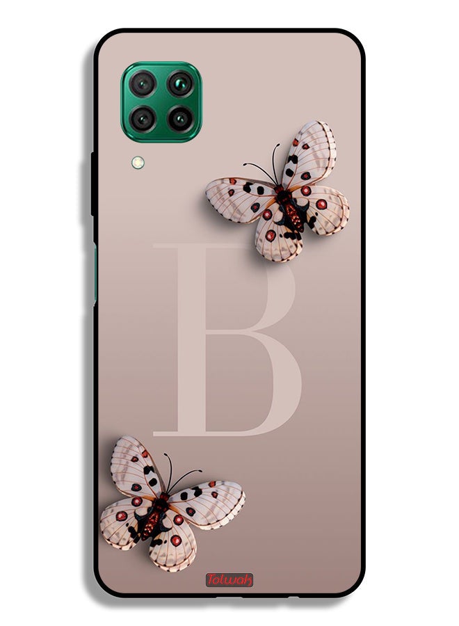 Tolwak غطاء حماية لهاتف هواوي نوفا 7i بفراشات - Image 2