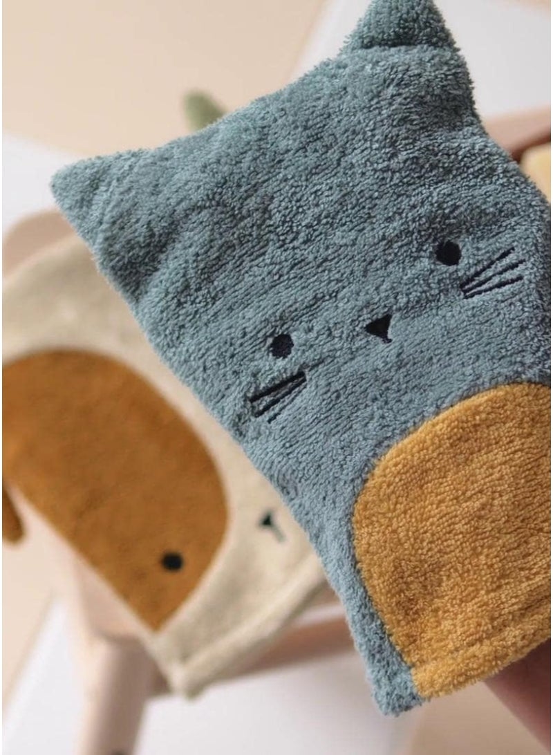 Washing Mitt, Multicolour, Pack of 3 - Image 2