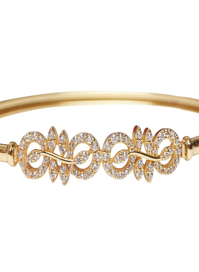 VOYLLA Sparkling Elegance CZ Designer Bracelet|EveryDay|Festive|Wedding|Gift For Women| - Image 5