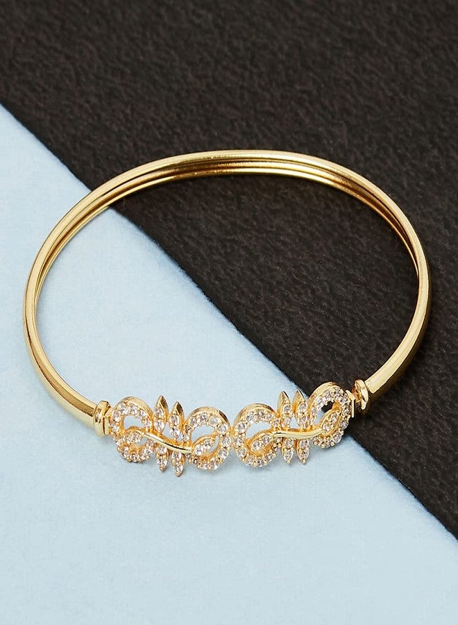 VOYLLA Sparkling Elegance CZ Designer Bracelet|EveryDay|Festive|Wedding|Gift For Women| - Image 3