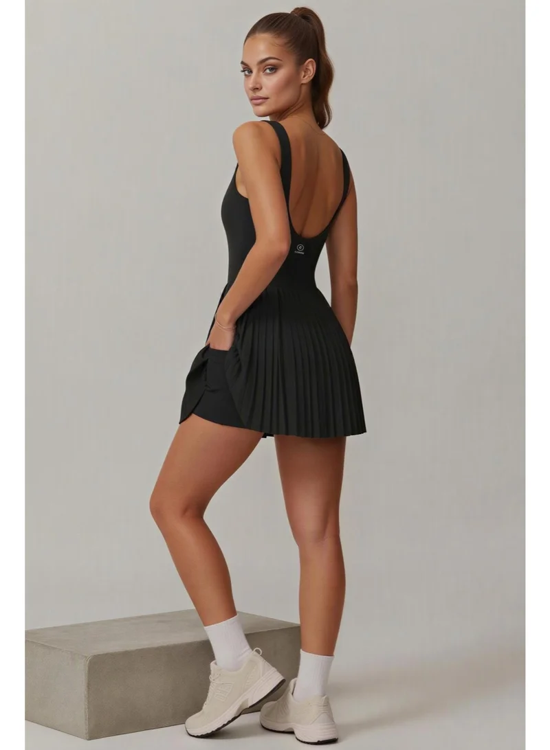 ملابس رياضية من كور Felix Padel Dress - Black