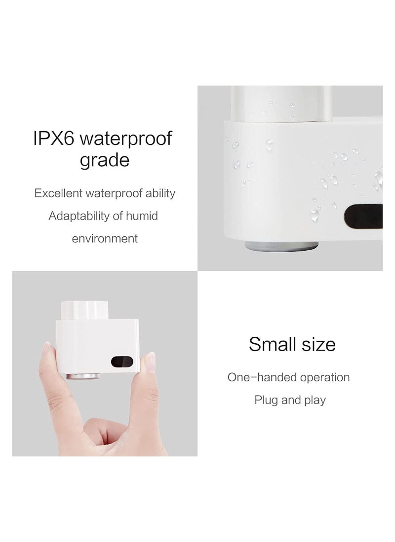 YQbest Touchless Faucet Adapter Automatic Smart Motion Sensor Hands Induction Kitchen Bathroom Sink Water Saver Overflow Protection for Basin Hotel  - Image 5