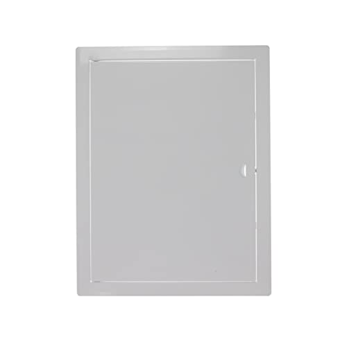 Vent Systems 12'' x 16'' Inch Metal Access Panel - Easy Access Doors - Access Panel for Drywall, Wall and Ceiling Electrical and Plumbing Service Door Cover White - Image 1