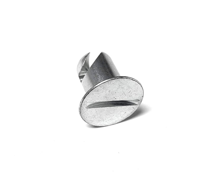 UTVDistribution 1/4 Turn Quick Release Steel Slot Head Dzus Button with Springs and Dimpled Tabs (10) - Image 5