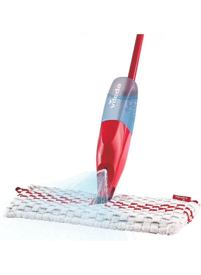 Vileda ProMist Spray Flat Mop – Easy-to-Use Spray Mop with Reusable Microfiber Pad, Ideal for Quick and Efficient Floor Cleaning - Image 1