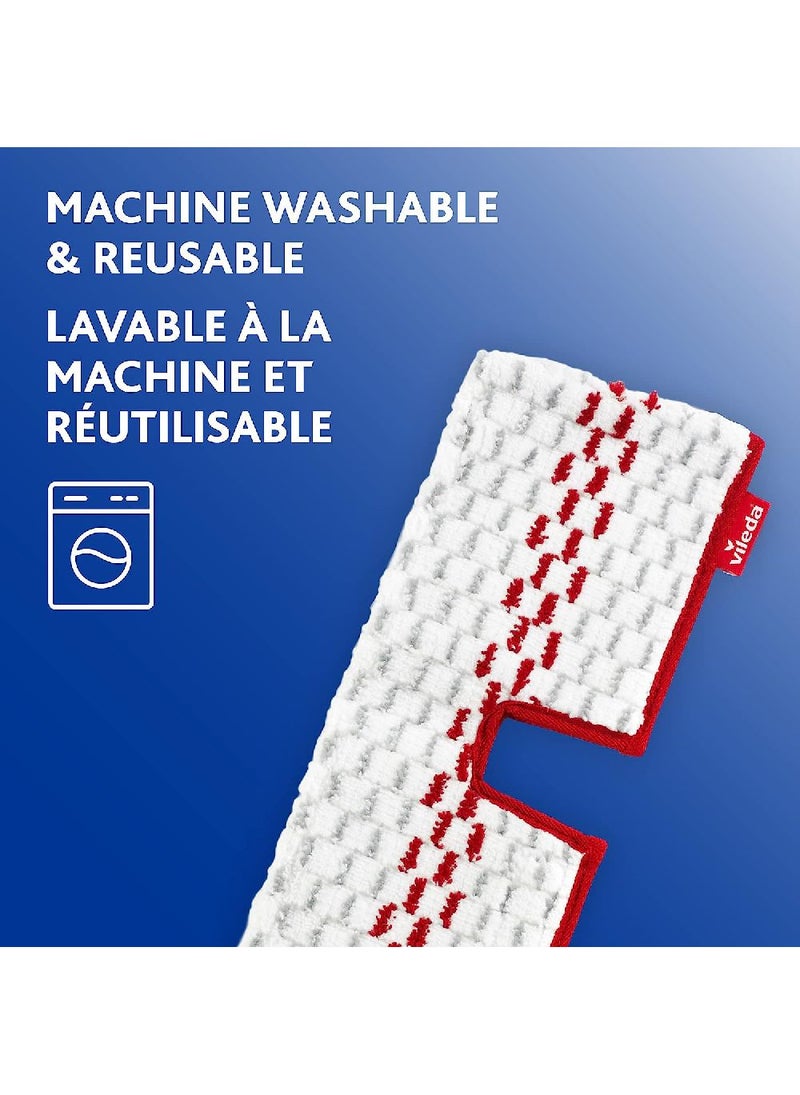 Vileda ProMist Spray Flat Mop – Easy-to-Use Spray Mop with Reusable Microfiber Pad, Ideal for Quick and Efficient Floor Cleaning - Image 3