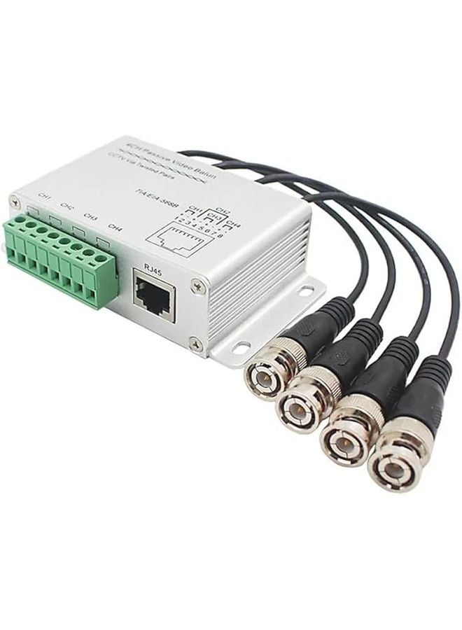 4 Channel CVI Coaxials Video Transmitter for Surveillance System CCTV Security - Image 4