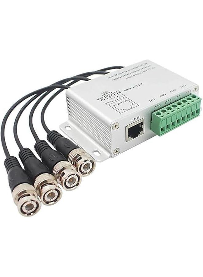 4 Channel CVI Coaxials Video Transmitter for Surveillance System CCTV Security - Image 1