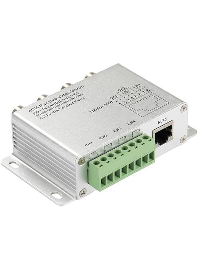 4 Channel CVI Coaxials Video Transmitter for Surveillance System CCTV Security - Image 3