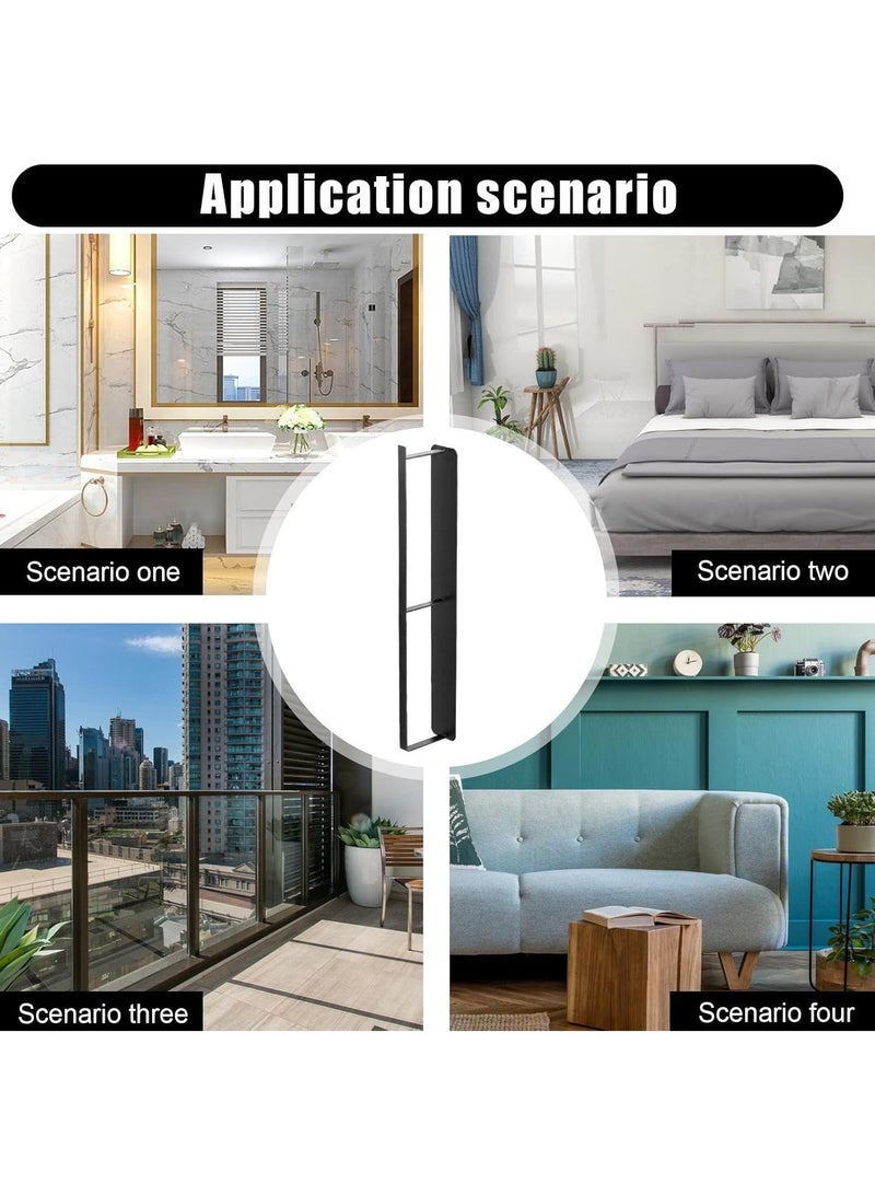 Wall Hanger Holder Punch-free Clothes Hanger  Wall Mount Storage Rack Organizer Space Saving Wardrobe Hanger Holder - Image 4