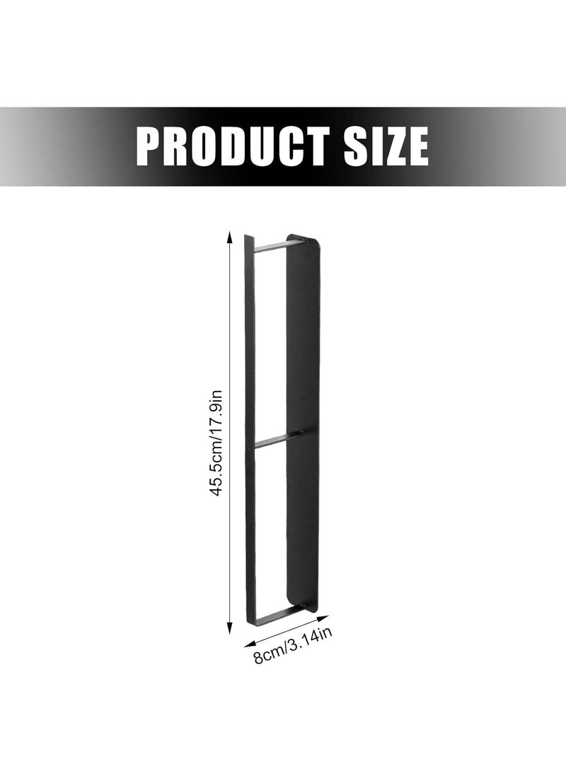 Wall Hanger Holder Punch-free Clothes Hanger  Wall Mount Storage Rack Organizer Space Saving Wardrobe Hanger Holder - Image 5