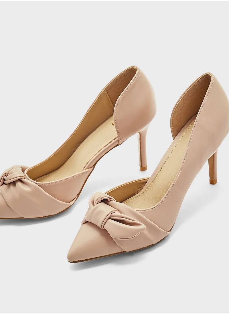 ELLA Bow Detail Pump