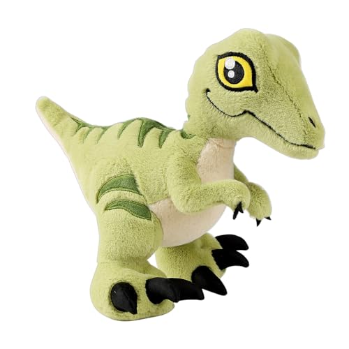 TCBunny Baby Dinosaur 12 Bedtime Stuffed Animal Plush Toy Kids Gifts for Boys Girls Birthday Valentine Christmas Veliciraptor Green - Image 1