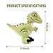 TCBunny Baby Dinosaur 12 Bedtime Stuffed Animal Plush Toy Kids Gifts for Boys Girls Birthday Valentine Christmas Veliciraptor Green - Image 4