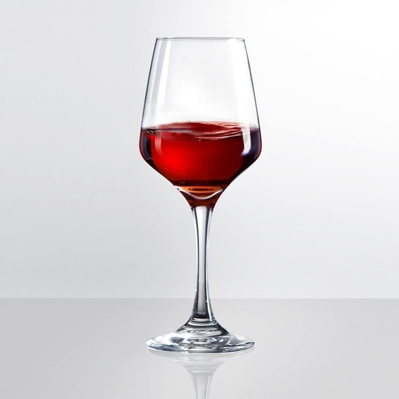 BLISS START 2 Pcs Crystal Wine GlassesChampagne Red Wine Glass 360 mlPerfect for Red or White WineParty Glasses - Image 2