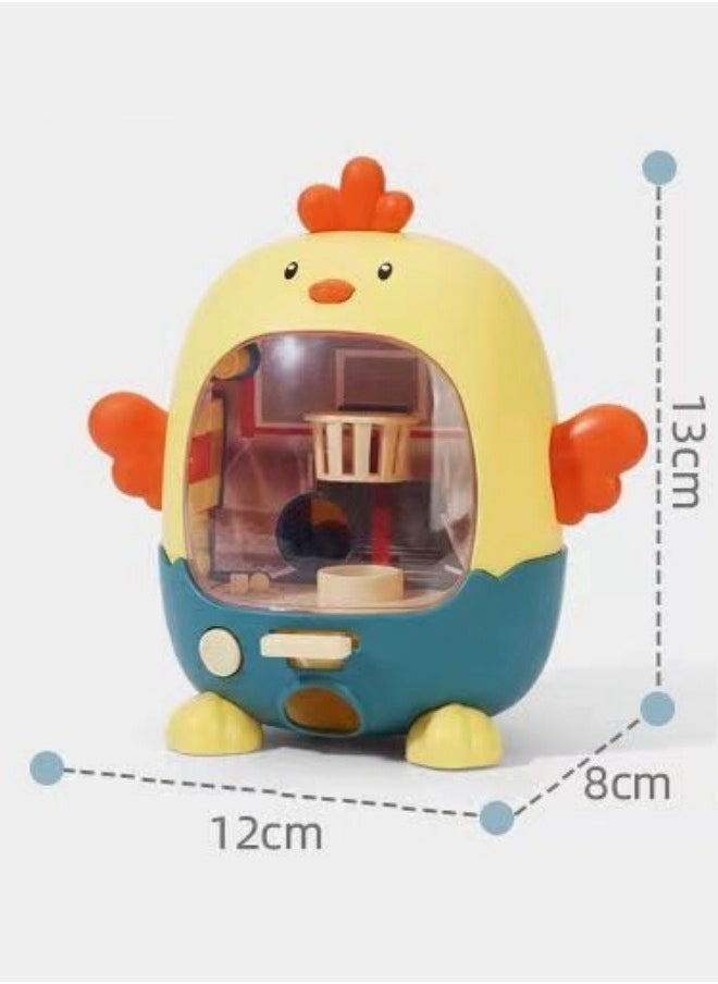 Zulbceo Desktop decompression game console chick shooting finger press ejection children's educational toy  - Image 4