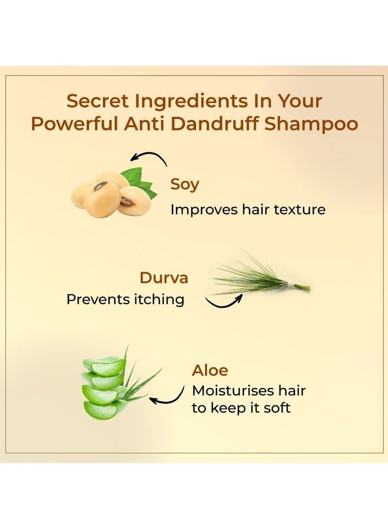 Vedix Vardara Deep Conditioning Anti Dandruff Shampoo For Women & Men | Shampoo For Dandruff & Dry Hair | 100 ml - Image 2