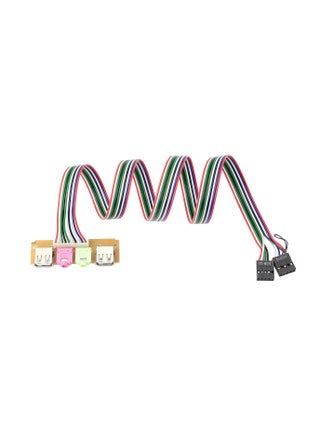 Ports Extension Wire  Computer Chassis USB Front Panel HUB Microphone  Earphone Audio Jacks Port 6.8cm PC Desktop Baffle 2 USB2.0 Wire - pzsku/Z296BD0022A62D09562D5Z/45/1747577605/5113d4c1-9fe8-436c-b86f-8b075746ffec